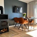 Essbereich mit Kamin