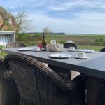 Terrasse mit grandiosem Wattwiesen-Blick