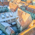 Der himmlische Hof von oben