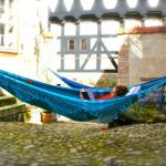 Entspannen in der Hängematte