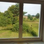 Blick aus dem Wohnzimmerfenster