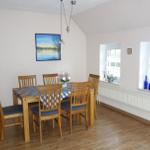 Essecke im Wohnzimmer