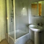 Dusche im Bad OG