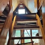 Treppe zum Schlafzimmer