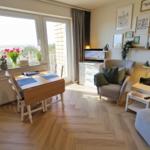 Küstenblick 54° Wohnzimmer mit Meerblick...