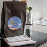 Kochfeld mit Handtuch und Kaffeesack von Norddeich