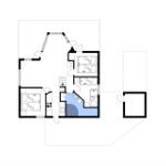 Wohnung mit Küche, Bad und drei Schlafzimmern