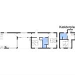 Dieses Haus hat zwei Etagen mit Schlafzimmern, Bad und Küche.