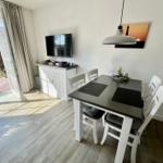 Der Essplatz für vier Personen