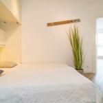 Schrankbett im Eingangsbereich