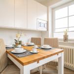 Essbereich im Wohnzimmer