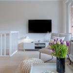 Wohnzimmer mit Flatscreen