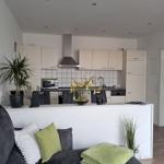 Blick auf die Küchenzeile