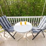 Balkon zum Kurwald...