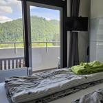 Die Aussicht vom Schlafzimmer