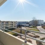 sonniger Balkon ...