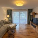 Wohn-/Schlafbereich mit offener Küche