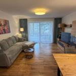 Wohn-/Schlafbereich mit offener Küche