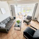 Blick zur Terrasse...