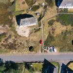 House with garage and parking on green property