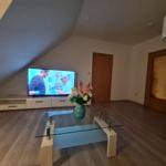 Wohnzimmer mit Schlafcouch...
