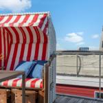 Strandkorb Dachterrasse