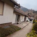 Eingang auf der Rückseite des Hauses