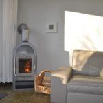 Kaminofen im Wohnzimmer