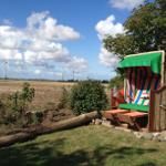 Ihr Strandkorb im Garten