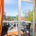 Wonhzimmer mit Meeresblick