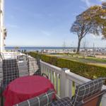 Balkon mit Meeresblick