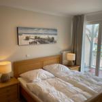 Schlafzimmer mit Doppelbett