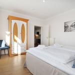 Schlafzimmer in der Ferienwohnung Seehof201