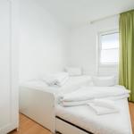Schlafzimmer mit Einzel-/Doppelbett