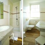 Badezimmer mit Dusche