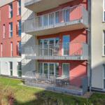 Überdachte Terrasse mit Sitzgelegenheit
