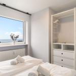 Schlafzimmer mit Ausblick
