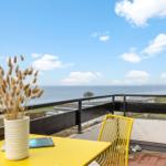 Balkon mit Ostseeblick