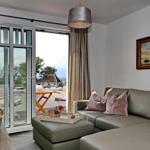 Wohnzimmer mit Meerblick