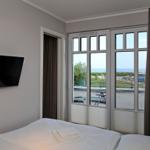 Schlafzimmer mit Meerblick