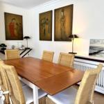 Essbereich im Wohnzimmer