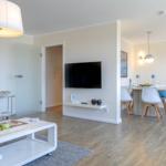 Wohnzimmer mit Fernseher