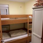 Schlafzimmer mit Etagenbett im EG