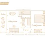 Grundriss Apartment Jupiter...