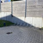 Fahrradstellplatz...