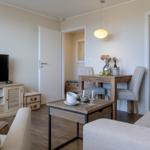 Wohnzimmer mit Fernseher