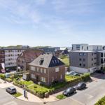 Westbalkon mit Meerblick auf die Nordsee