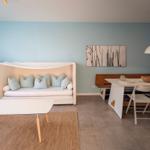 Wohnzimmer, Kajüte 5 im Lotsenstieg 2 in Karlshagen auf Usedom