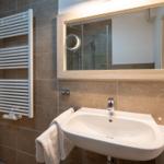 Badezimmer in der Kajüte 1, Lotsenstieg 1 in Karlshagen, Ostseeland