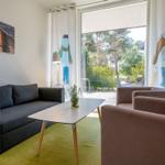 Wohnzimmer im Lotsenstieg 2, Kajüte 1, Karlshagen auf Usedom